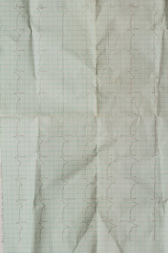 crumpled old paper texture background
