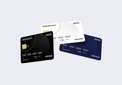 Credit Card Mockup Collection