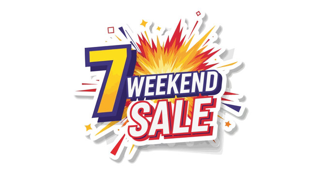 Weekend Sale 7 Special Offer Big Discount Event