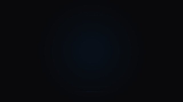 Colorful glowing countdown timer from ten to zero on black background