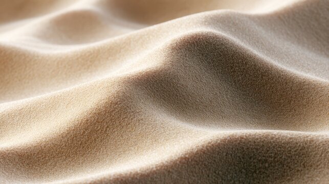 Sand dune texture with soft sunlight shadows, minimal desert landscape, abstract natural background