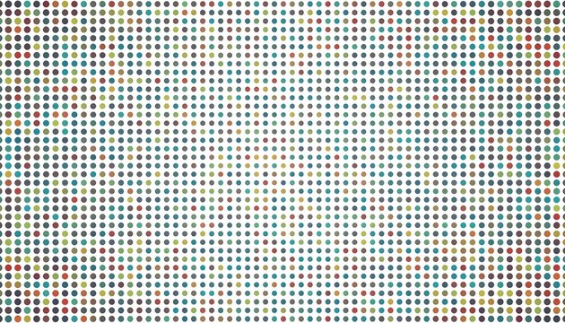 Abstract background with multicolored dots pattern.
