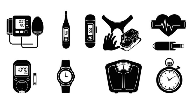 Medical Health Icons Set