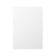 Fototapeta premium Minimalist empty document or workspace layout isolated on transparent background