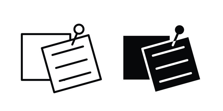 Sticky notes icon