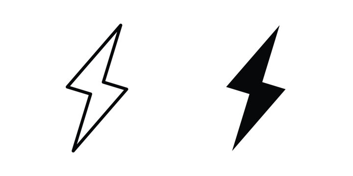 Thunder bolt icon