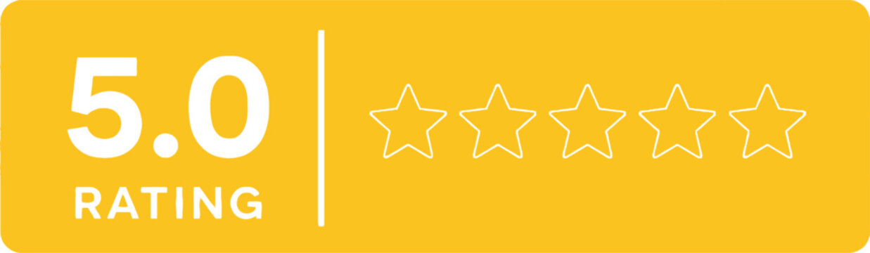 Colorful star rating icons set feedback and review system vector illustration