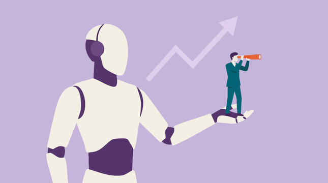 AI and human collaboration for business foresight and growth