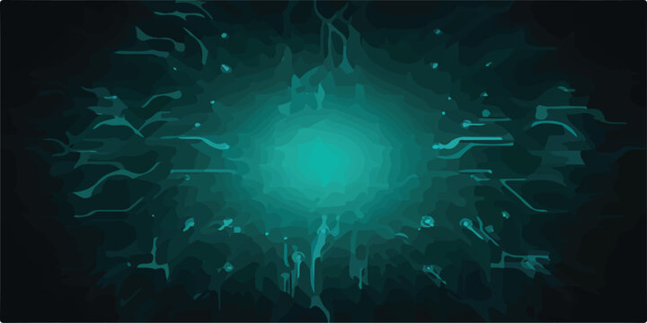 Teal circuit board pattern background with technology computer background abstract electronic connection microchip circuitry component information graphics hardware futuristic engineering