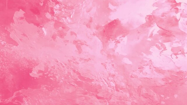 Animation of a moving wall made of rose gold or pink metal with a rough cast metal texture with scuffs, roughness, and unevenness. Gold background. Pink background.