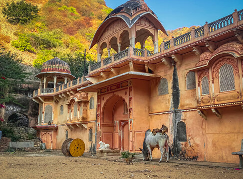 Galta Ji Temple complex in Jaipur, India