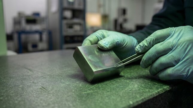 Industrial Metrology Contamination Verification Setup for Precision Dimensional Quality Assurance