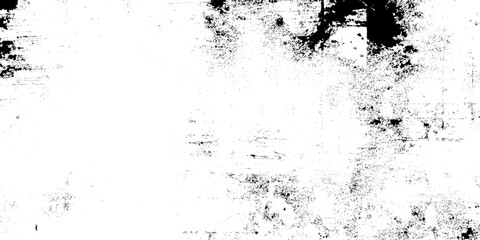 Fototapeta premium Distressed white grunge texture background with scratched black particles weathered, abstract wall backdrop for vintage overlay graphic design elements rough dirty wood plank texture effect.