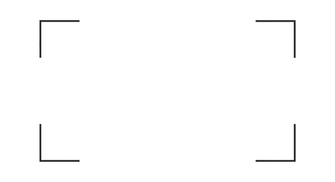 Camera Viewfinder Frame Vector Element