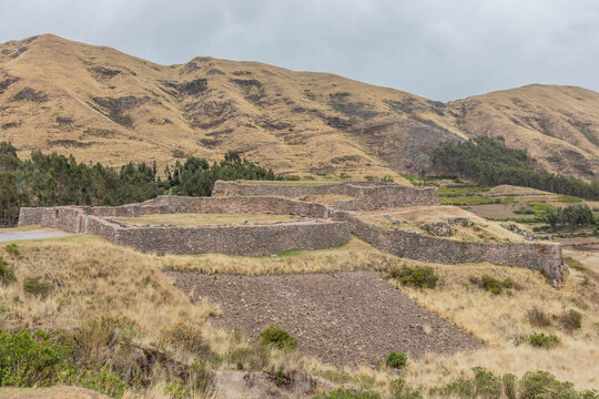 Puka Pukara Archaeological Complex near Cuzco, Peru