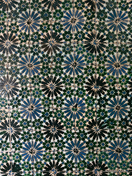 Portuguese Azulejo Tile Detail