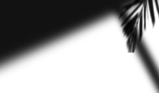 Black and white building rooftop shadow with angular geometric step pattern