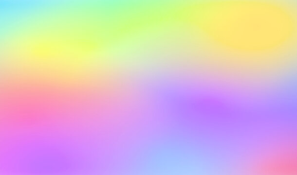 Vivid rainbow multicolour gradient overlay background with yellow pink purple blue