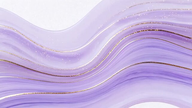 Purple and white abstract wave design