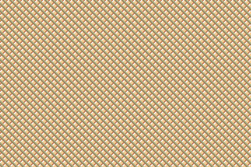 Obraz premium Geometric pattern with textured diamond design in beige and brown 