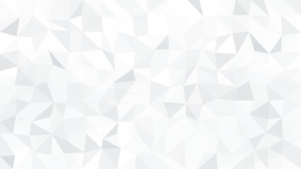 Obraz premium Minimal White Polygon Texture Background