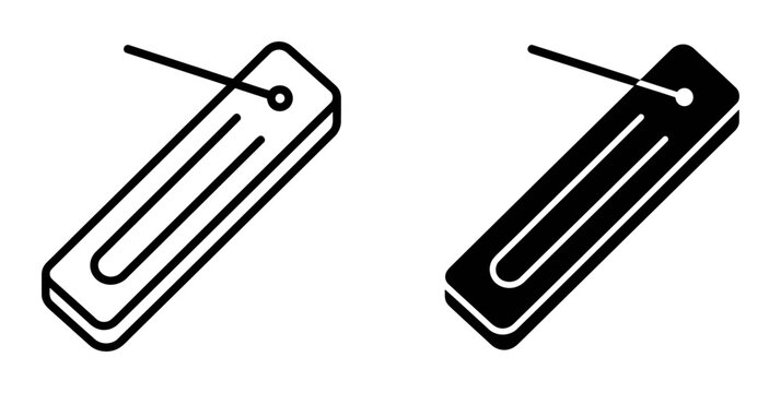 Incense Holder Icons, Aroma Diffuser Vector Set, Zen Meditation Accessory Graphics, Minimalist Wellness Symbols