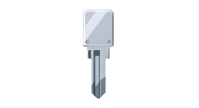 Close-up of Modern USB Type-C Connector Plug Isolated on White Background