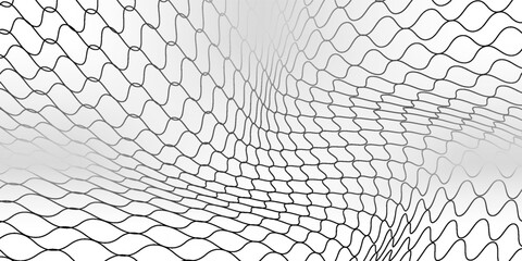 Mesh texture for fishing nets. Seamless pattern for sportswear or soccer goal, volleyball net, basketball hoop © Alfi
