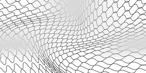 Mesh texture for fishing nets. Seamless pattern for sportswear or soccer goal, volleyball net, basketball hoop © Alfi