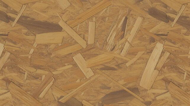 Particleboard texture with wood shavings and resin a close up of engineered wood material