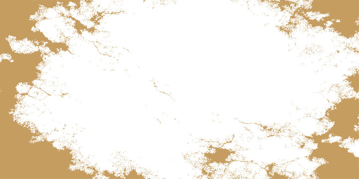 Abstract texture of white powder explosion or cloud shape on a brown background, suggesting artistic or graphic element.