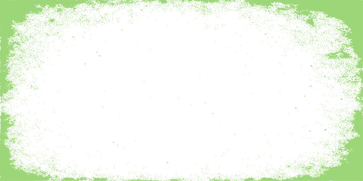 Green textured frame with a white watercolor effect in the center, suggesting a blank canvas for creative expression and design.