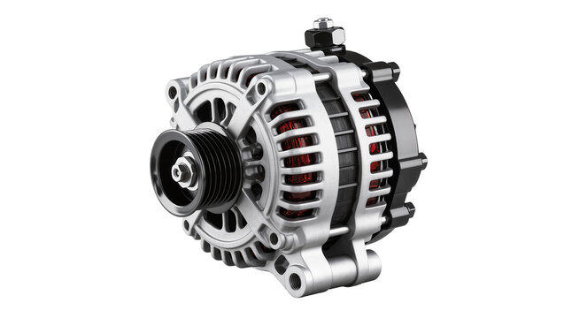 Isolated automotive alternator for vehicle engine power generation and electrical system