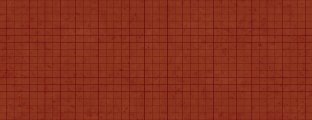 Fototapeta premium Textured red grid background design vector