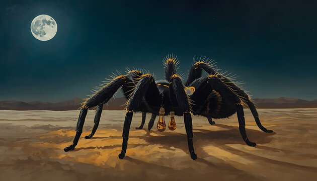 She Collects Moonlight All Night and Sells It at Dawn &mdash; The Desert Creatures Know Where to Find Her