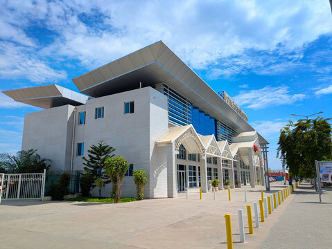 Railway station building  Lobito, Angola