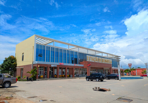 Railway station train  Benguela, Angola