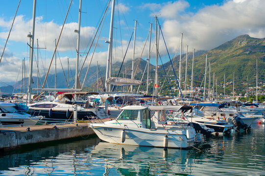 Marina yachts boats Bar Montenegro