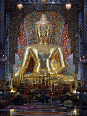 Obraz premium Wat Si Don Muun or Wat Sri Don Moon in Chiang Mai, Thailand.