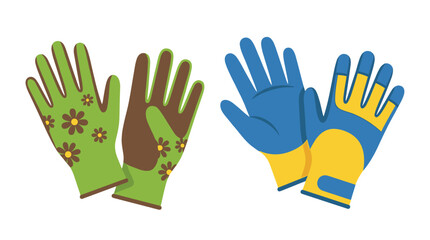 Fototapeta premium Gardening Gloves For Protection And Style.