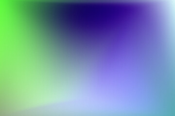 Fototapeta premium Abstract Smooth Gradient Background with Soft Green Blue and Purple Hues for Modern Digital Design Projects