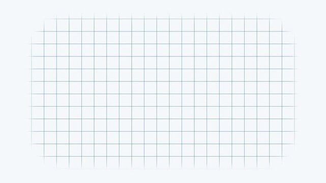 Clean grid seamless loop animation for corporate presentation