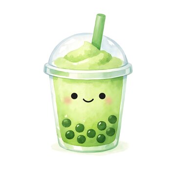 Matcha frape
