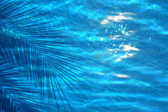 Abstract surface of swimming pool