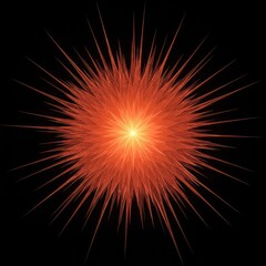Obraz premium Dynamic conceptual visualization of limitless growth, radiating outwards in complex geometric patterns and vibrant colors, expansion, flow, increase