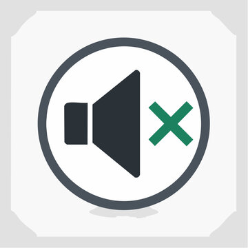 Muted Speaker Icon