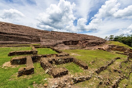 Unesco site El Fuerte de Samaipata, Pre-Columbian archaeological site, Santa Cruz department, Bolivia