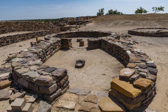 Archaeological park, Unesco site Dholavira, Gujarat, India
