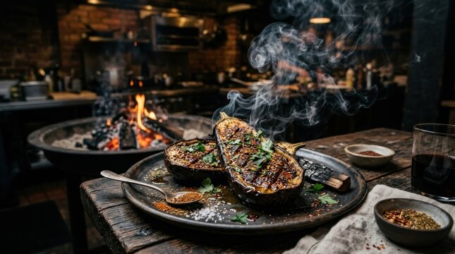 grilled pork ribs