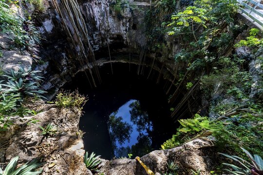 Cenote Oxman, Valladolid, Yucatan, Mexico